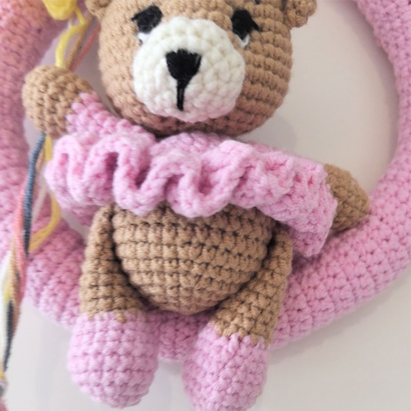 พวงหรีดชื่อถักโครเชต์แบบสั่งทำ - Baby Nursery Unisex บทวิจารณ์และราคา